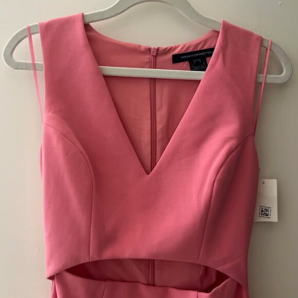 NWT Women’s French Connection v neck tank cut out mini dress - Picture 3 of 10